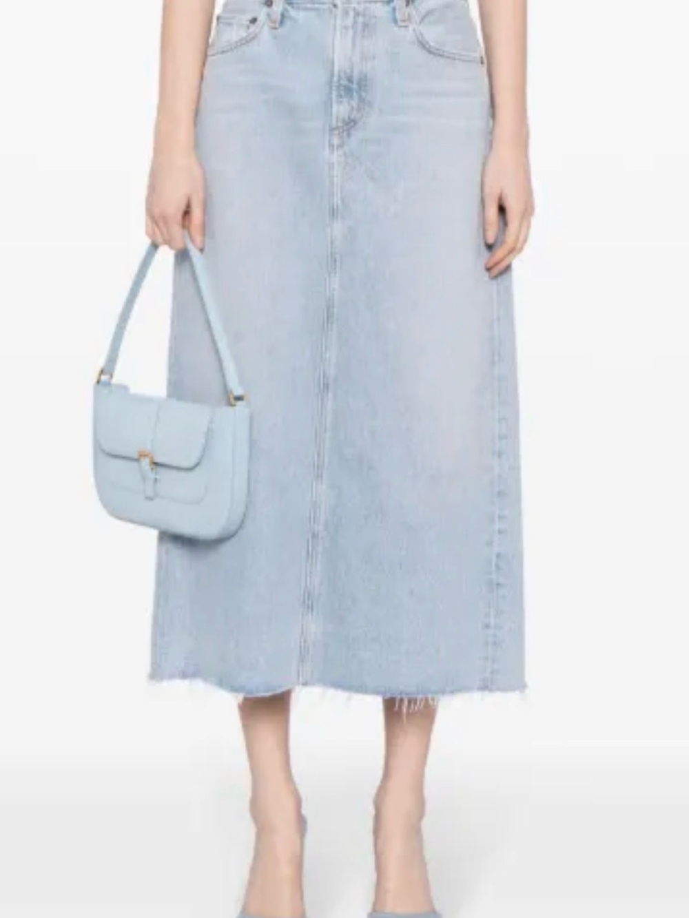Agolde Della Skirt in Practice $348 NEW Size 25